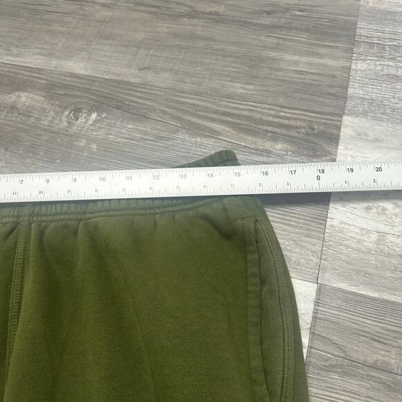 Nike Sportswear Green White Mens L Swoosh Athleisure Jogger Active Sweatpants - Picture 8 of 13